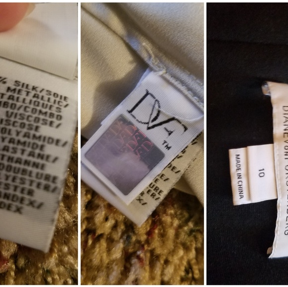 DVF metallic floral strapless bandeau silk gown - Picture 6 of 8